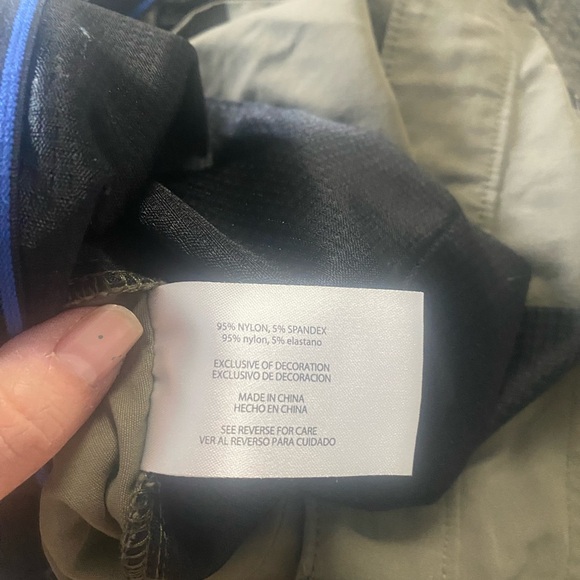 Eddie Bauer Men's green beige outdoor hiking casual pants 36x32 - Picture 5 of 6